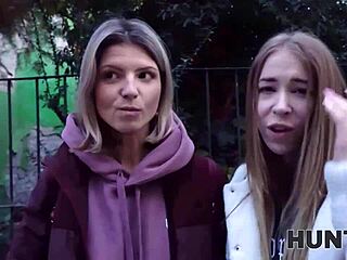 Ungarisches Mädchen Gina Horner wird für Geld abgeholt