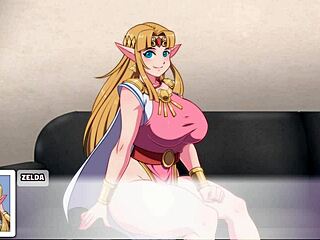 Gadis Game Anime Hentai Mendapatkan Pantatnya Dientot oleh Bintang Porno Pirang