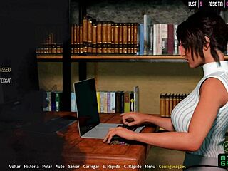 Η Lara Crofts παίζει με τα παιχνίδια για ενήλικες στο ζεστό ντους