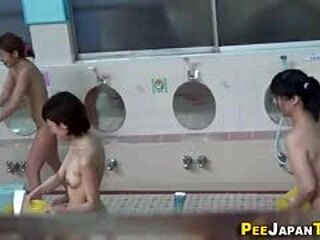 Voyeuristic View of Asian Group Sex in Public