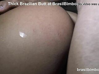 Brazilian threesome with double penetration and big cock