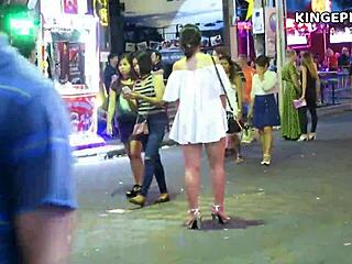 एशियाई शौकिया वेश्याएं बैंकाक के नाइटलाइफ़ में - भाग 3