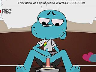 Amazing world of gumball: Nicole Watterson gets pounded in this cartoon porn video