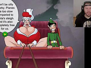 פורנו אנימציה פוגש העלאת שכר חג המולד ללא צנזורה