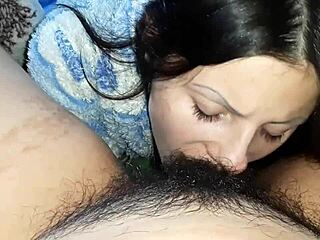 Real orgasms from neighbor and girlfriend in homemade video