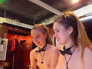 HD video of a group of Russian lesbians enjoying each other's bodies