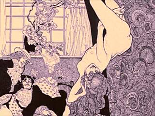 Retro cartoons for adults: Erotic drawings from days gone by